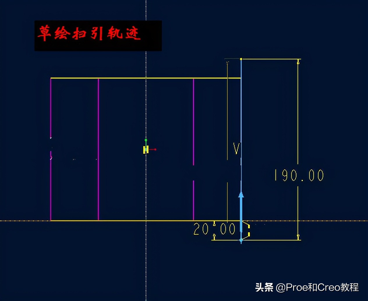 Proe/Creo产品设计-内外相接的弹簧