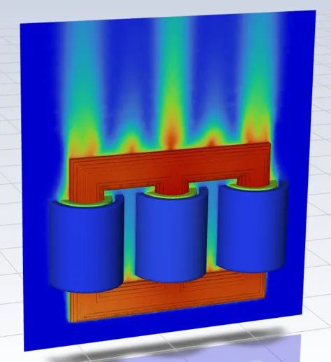 基于ANSYS-Maxwell-Fluent-CFX的变压器温度分析的图9