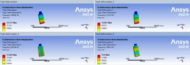 ANSYS Mechanical 2022 R1 新功能 | 模态综合法(CMS)的图3