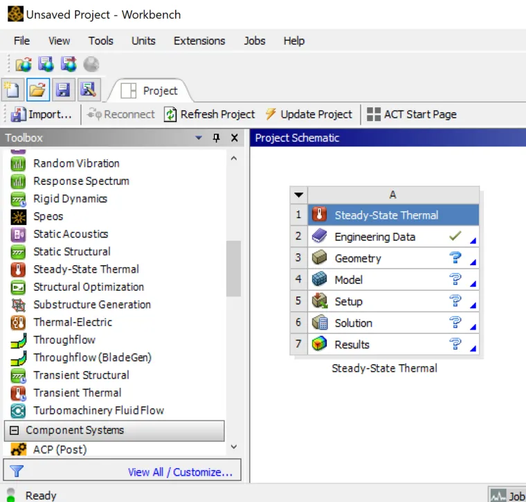 使用ANSYS Workbench进行复合墙体导热分析的图1