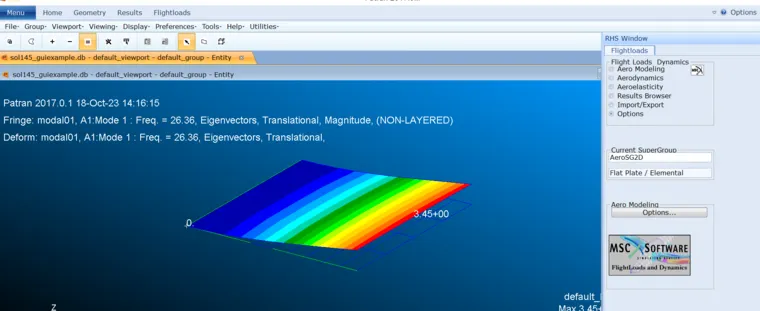 NASTRAN FLDS颤振建模和分析流程的图2