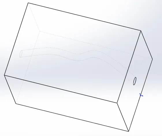 SolidWorks扫描切除命令避坑手记的图3