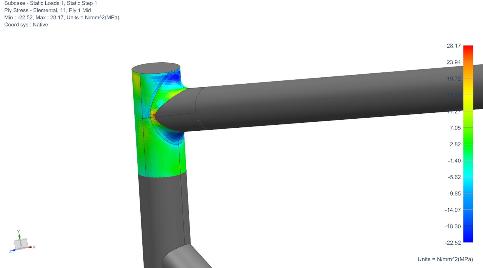 NX 复合材料Laminate Failure Analysis 失效分析的图2