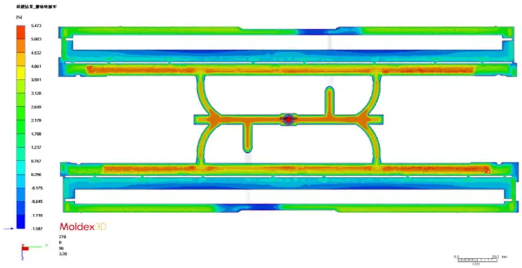 Moldex3D模流分析之结合LS-DYNA 成功改善扫描机零件翘曲难题的图4