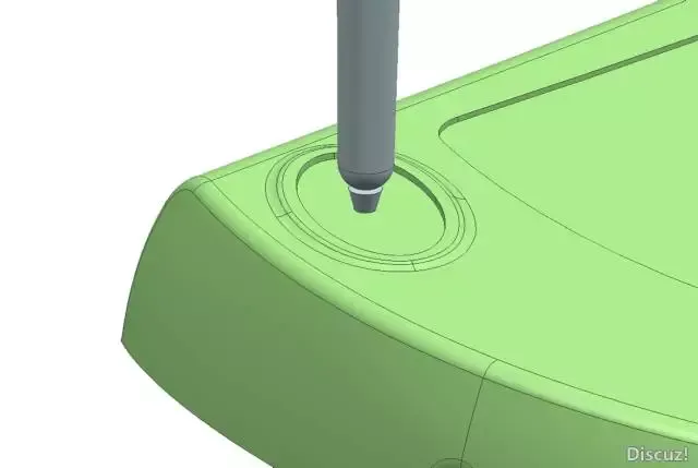 UG快速绘制细水口点进胶的方法的图5