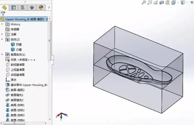 如何用SOLIDWORKS「秒」铸三星堆面具？的图12