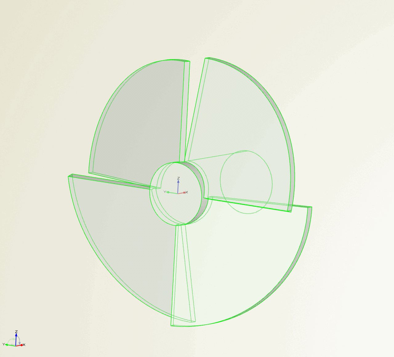 diffuser 叶片角度.gif
